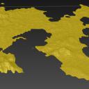Altis Arma 3 3D Map