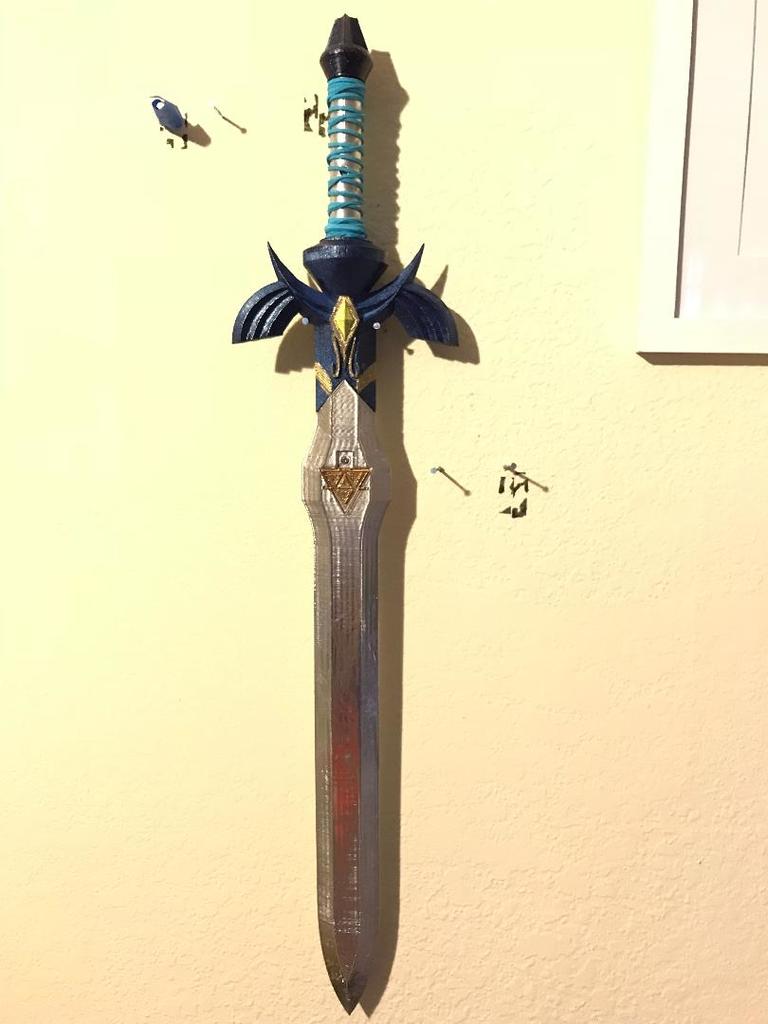 Master sword replica from legend of zelda 