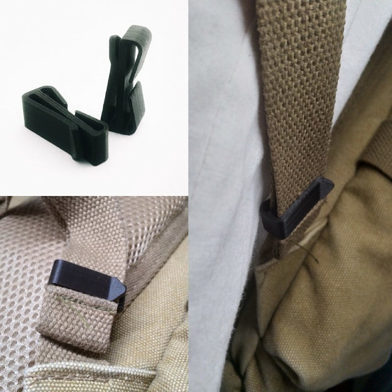 Backpack Strap Holder/Clip