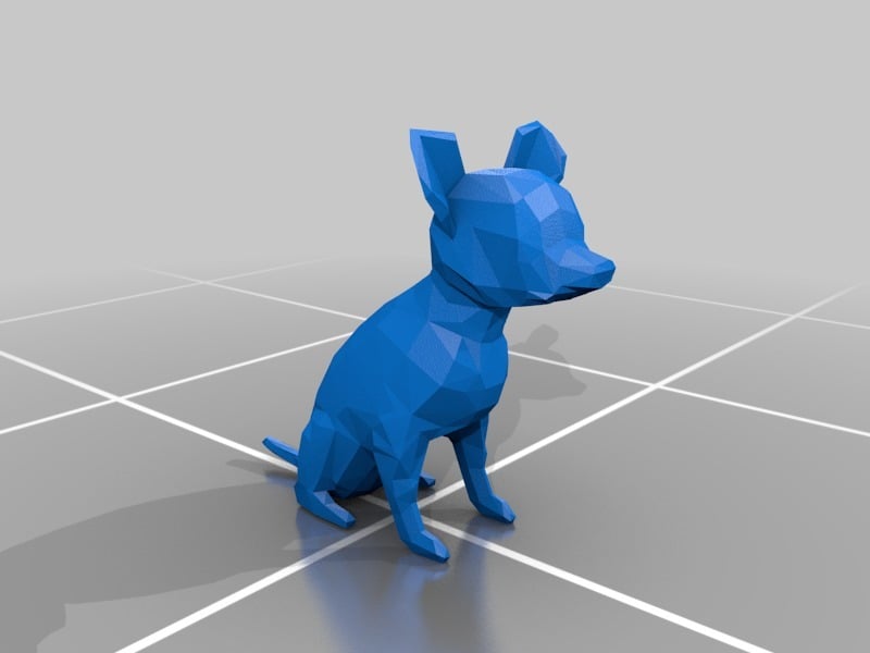 Low Poly Chihuahua