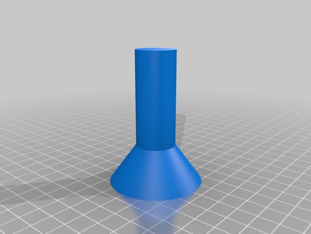 My Customized Dart cone for blowgun