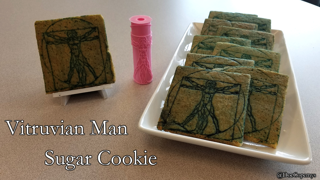 Vitruvian Man Cookie/Clay Roller