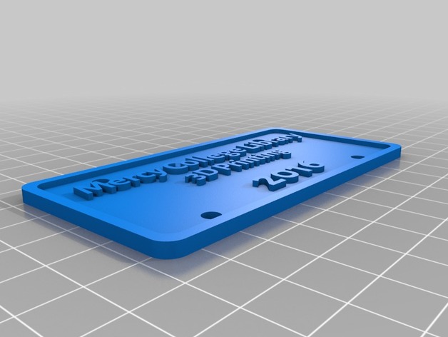 Mercy College Library 3D Printing 2016 plate