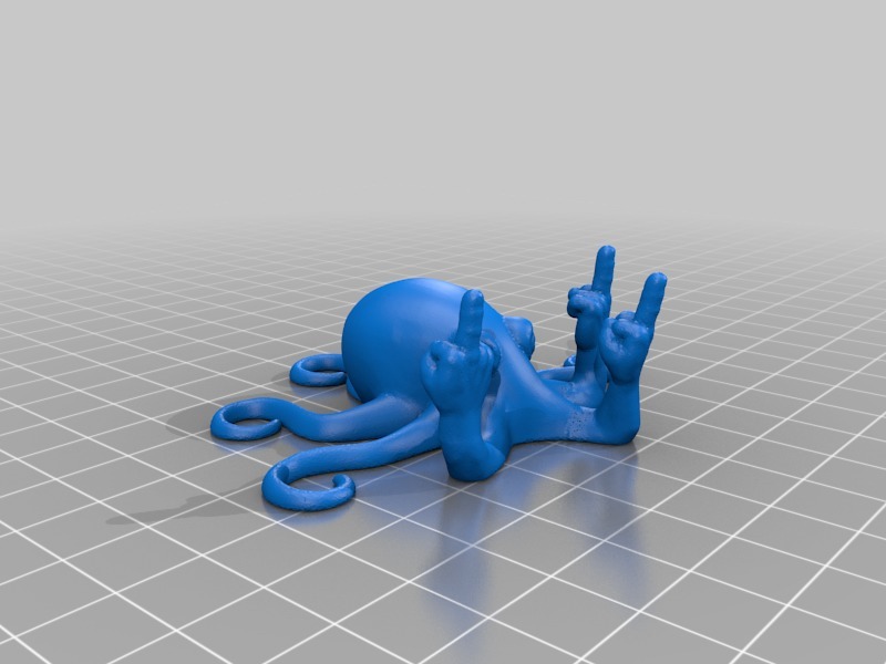 Octopus - 3 finger salute