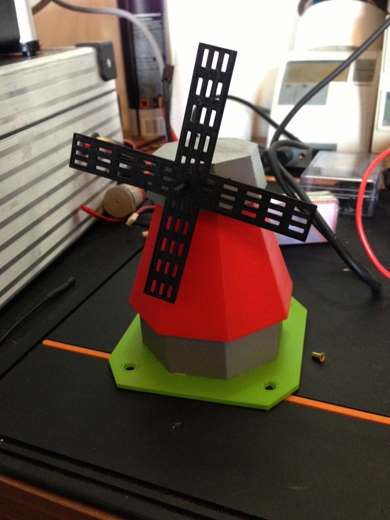 Windmill - Driven Model for steam engines
