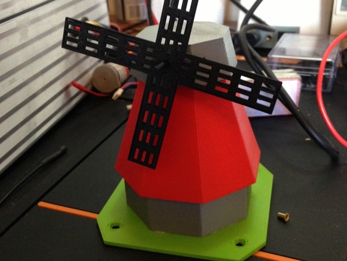 Windmill - Driven Model for steam engines