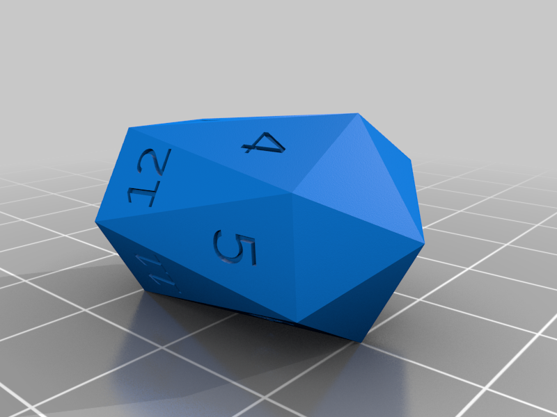 Customizable Crystal Dice