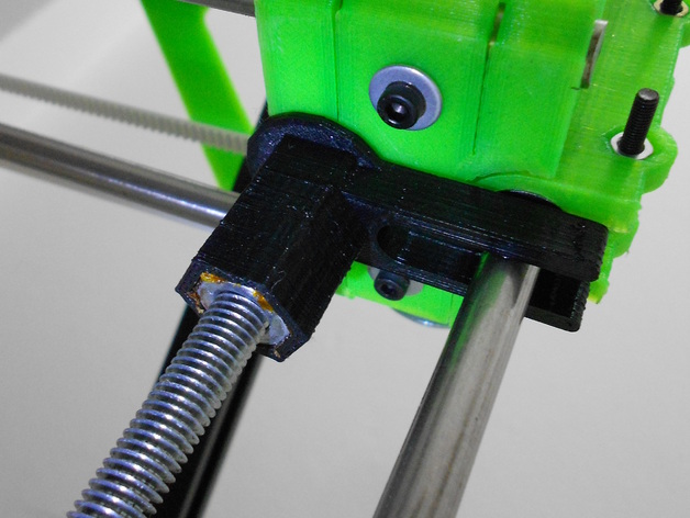 Anti backlash Z isolator for 3D printers
