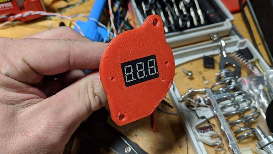 Miata NB temp gauge adapter(for digital segment LED)