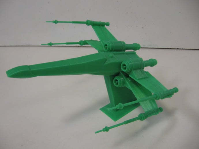 Star Wars Xwing Sliced To Print Without Support And With Stand