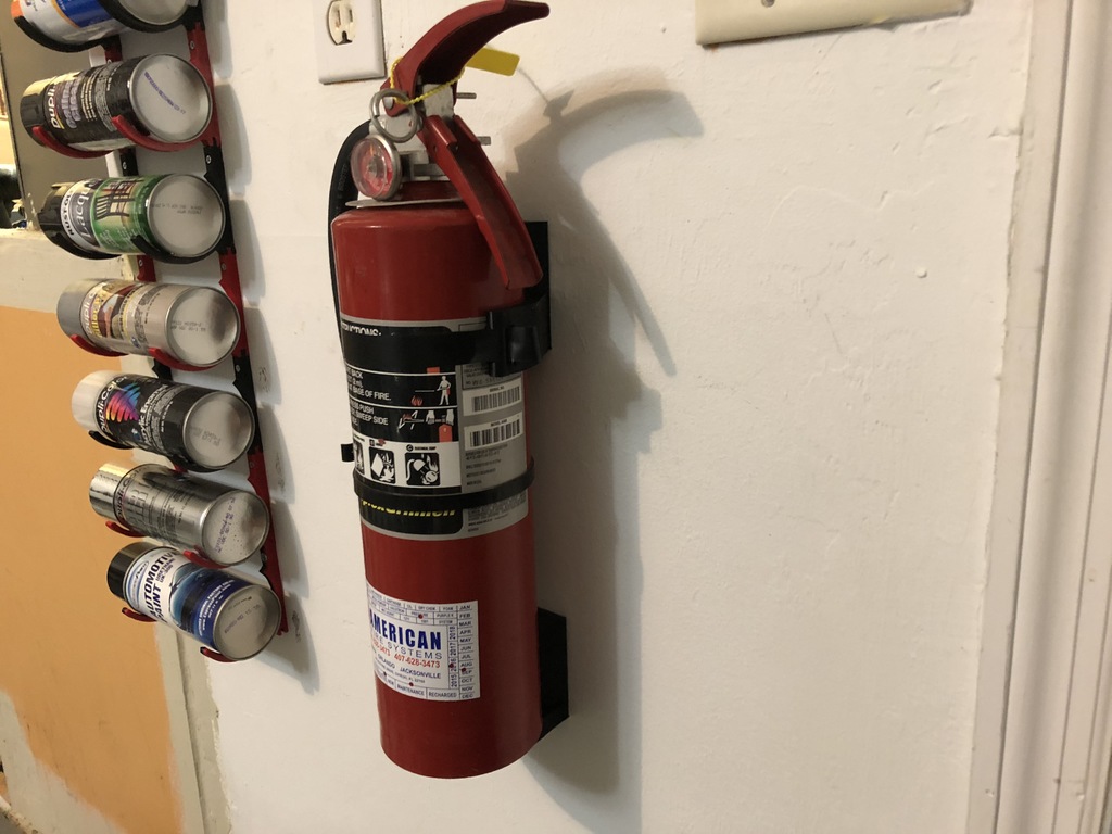 108mm Large Fire Extinguisher Holder Bracket
