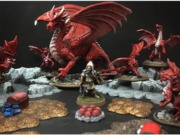 Image of Delving Decor: Dragon Eggs (28mm/Heroic scale)
