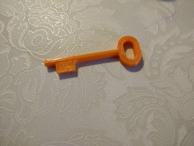 Key for toy handcuffs