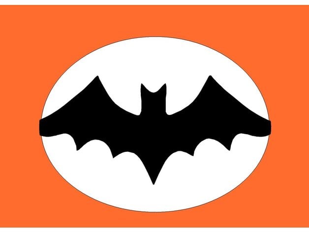 Bat Fridge Magnet