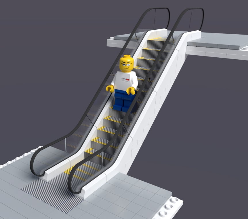 Lego Compatible Escalators