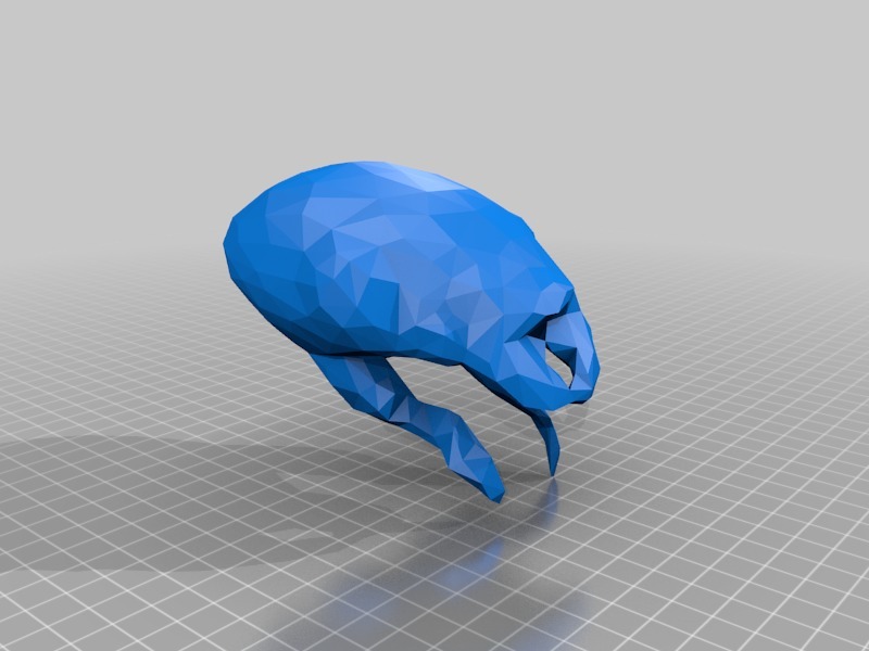 Ant Head - Low Poly