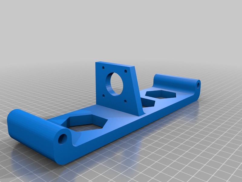 Anet A8 Y-Axis motor brace HEX remix