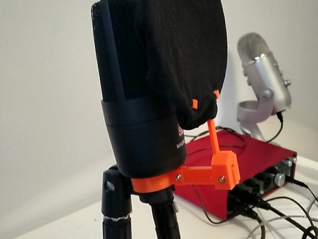 Pop Shield for the SE MagnetomMicrophone
