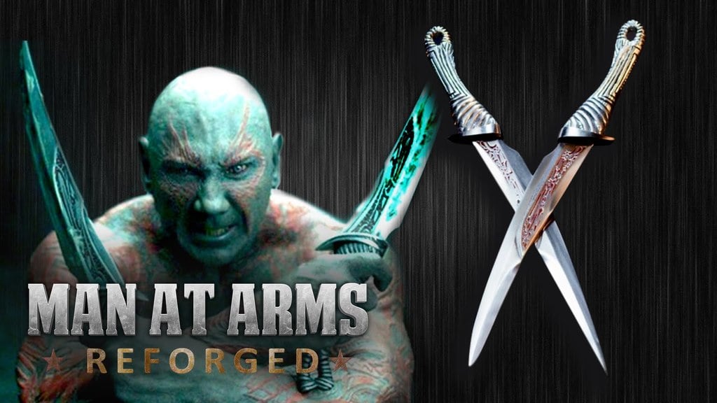 Drax the destroyer`s swords/daggers from guardians of the galaxy vol.1/vol.2