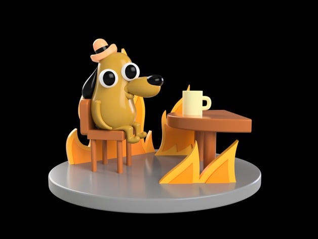 “This Is Fine” Dog