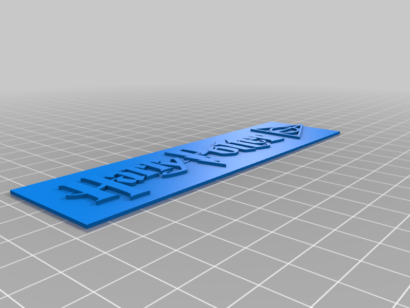 Harry Potter bookmark