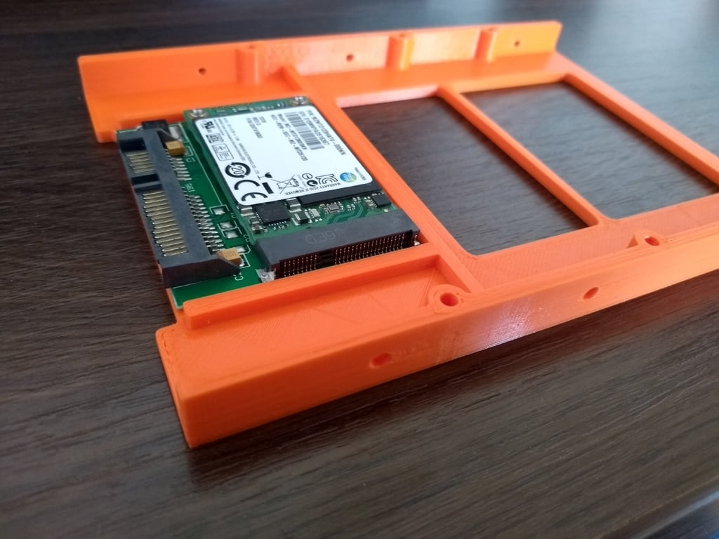 mSATA SSD 2.5 inch to 3.5 inch Hard Drive Bay Adapter