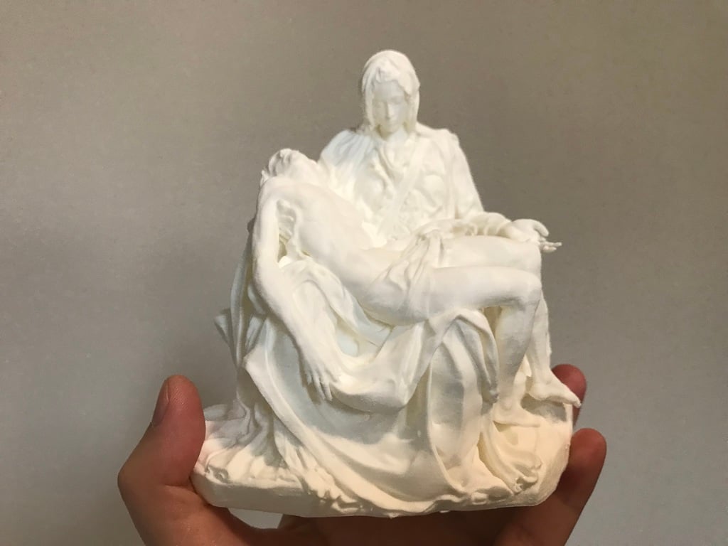 Pieta by Michelangelo (digital reconstruction)