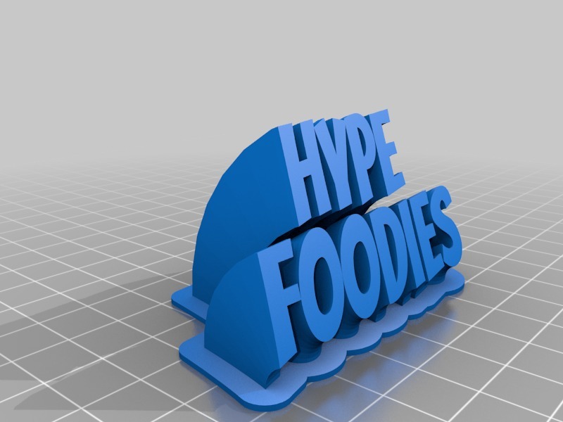 Hype Foodies Plate