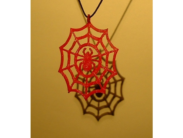 Spider Web Pendant
