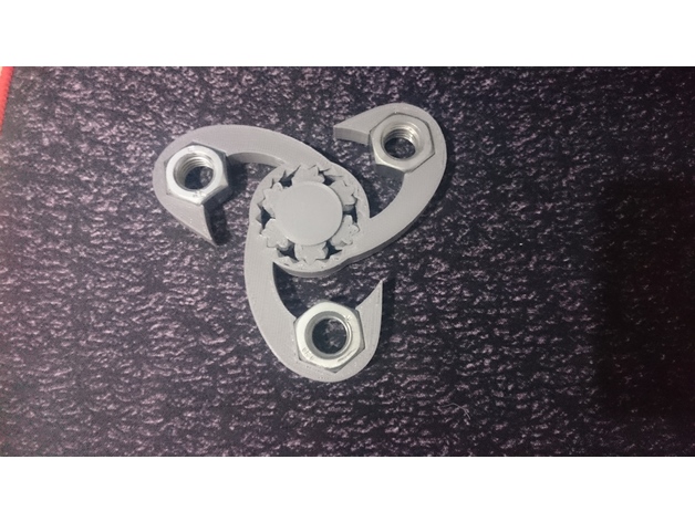 Fidget with 3d printed bearing