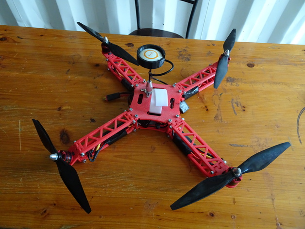 3D Printed Transforming Quadcopter