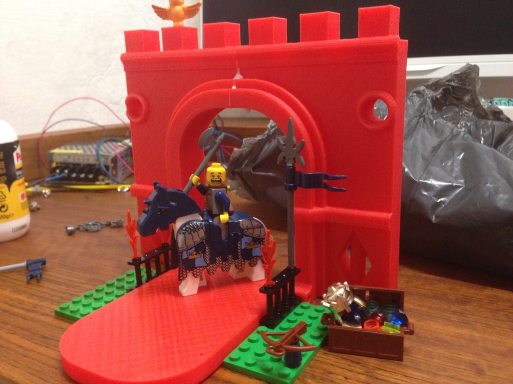 My Lego compatible Interactive Castle 