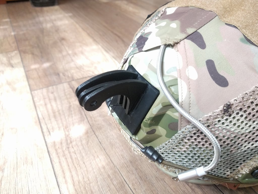 GoPro Mount for airsoft helmet