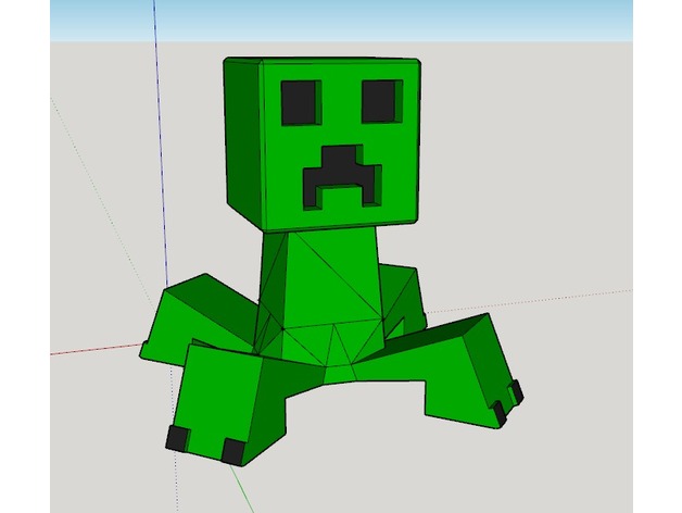 Creeper with legs