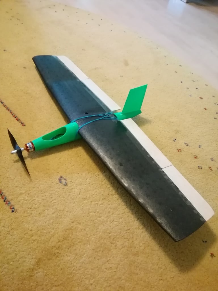 Fuselage for Lidl chuck glider