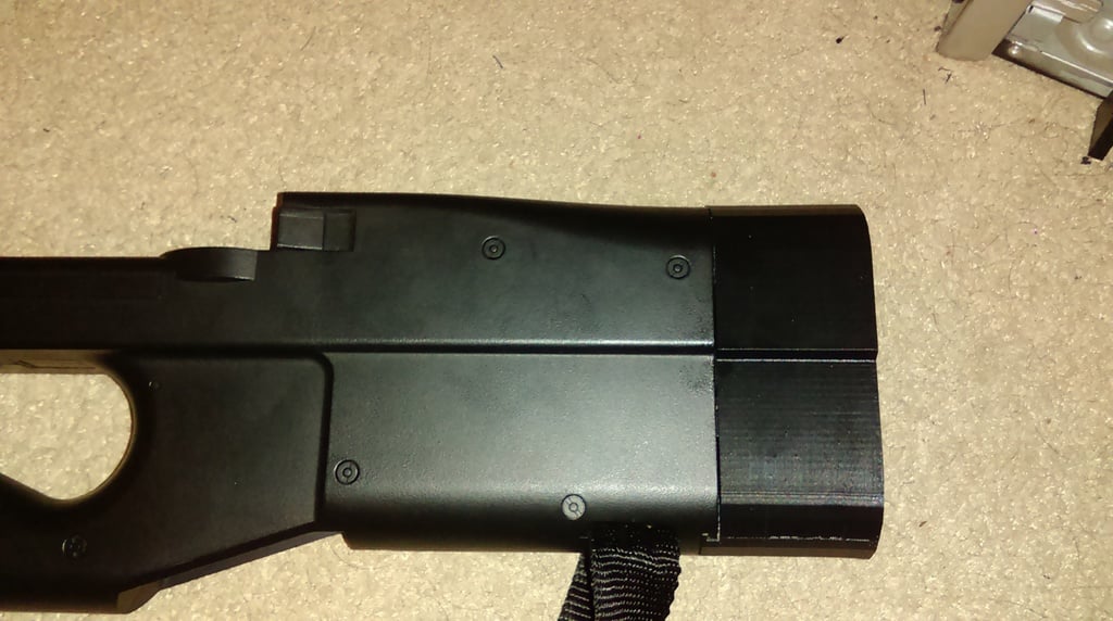 Airsoft P90 Extended Back Cover