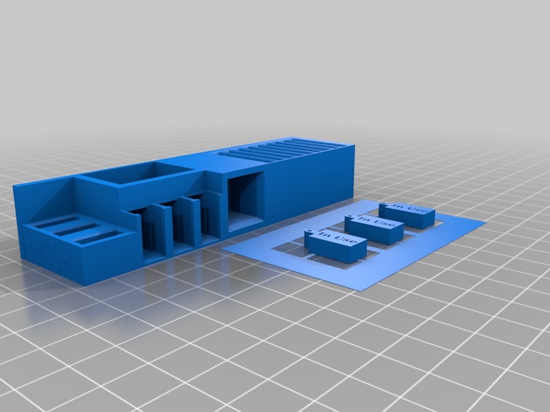 3D Printer accessory storage