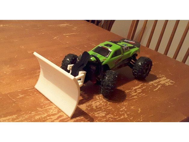 Snow Plow for a RC Car or Truck