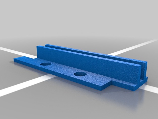 Modular Track Guide for 3mm Perspex