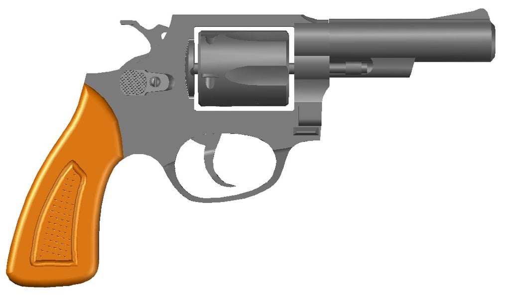 Gun Pistol for little Lev (no moving parts)