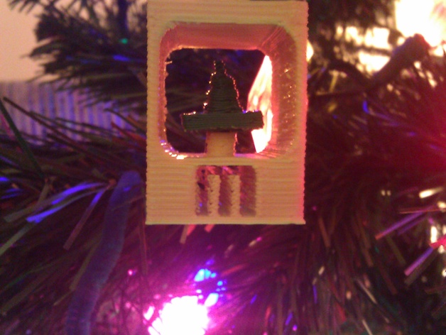 Tiny Print for Makerbot Ornament