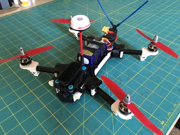Panda280 3D Printed FPV Racing Miniquad