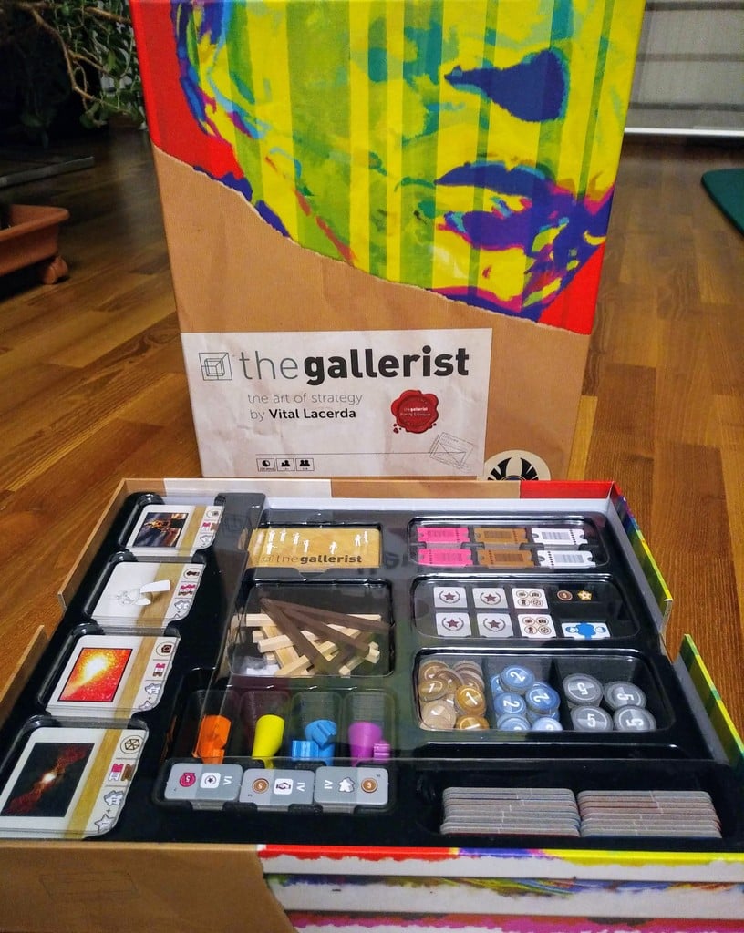The Gallerist Organizer (incl. expansions)