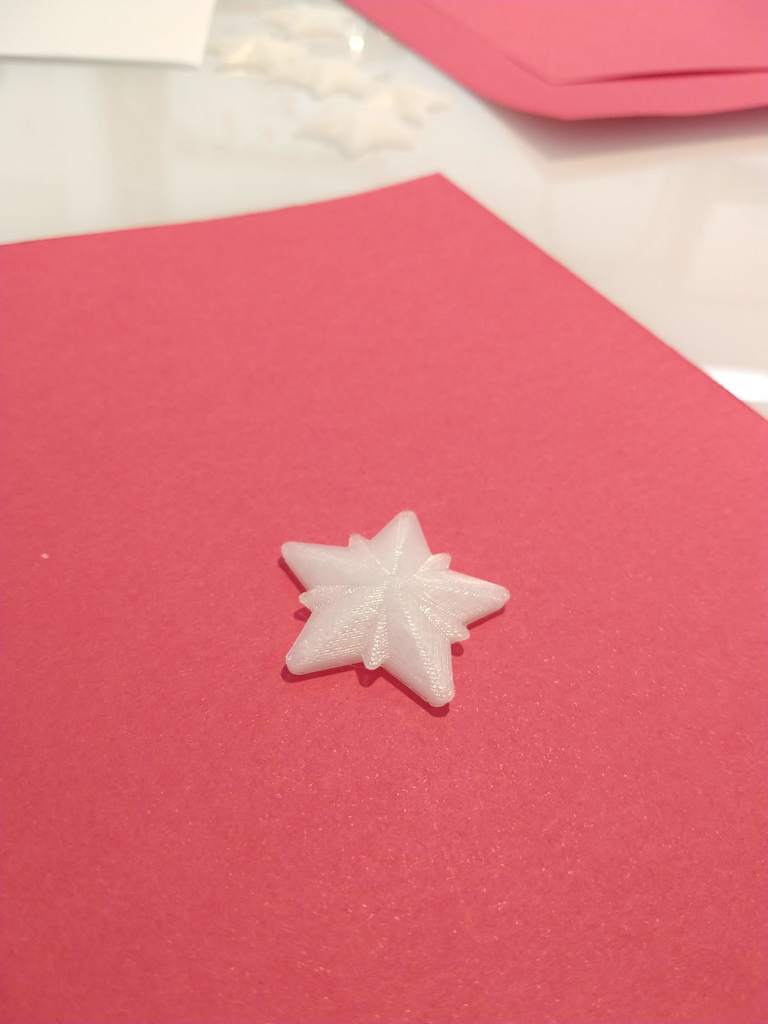 Christmas Star (to glue on cards)