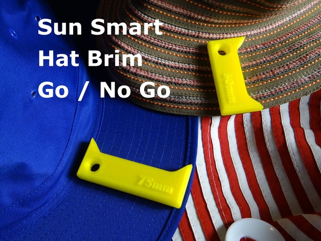 School Hat Brim - Go / No Go