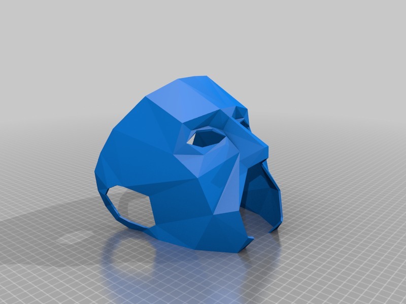 Low poly mask party mix