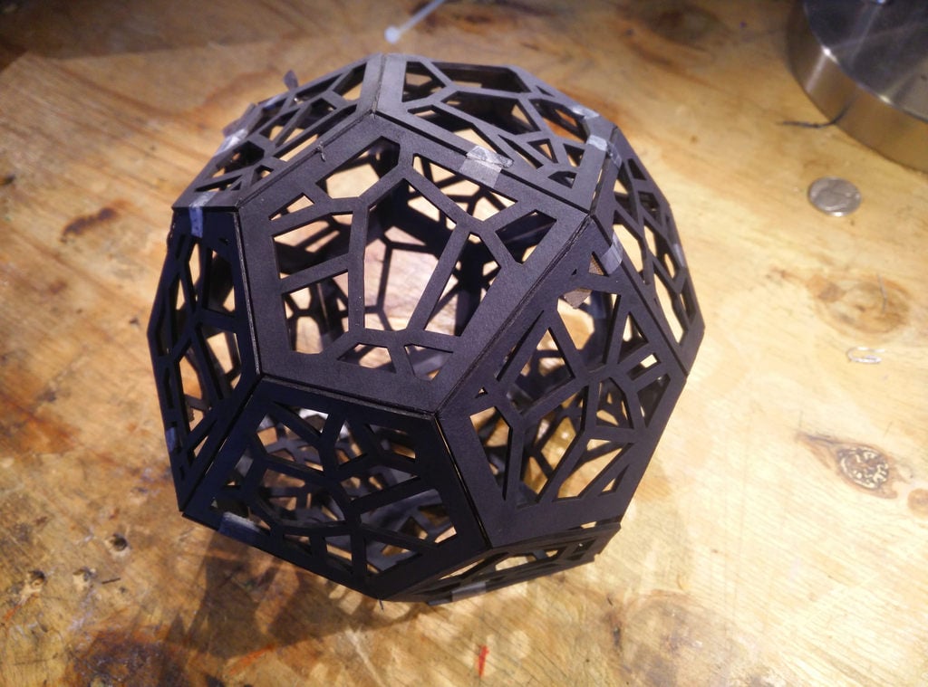 Voronoi Pentagonal Icositetrahedron