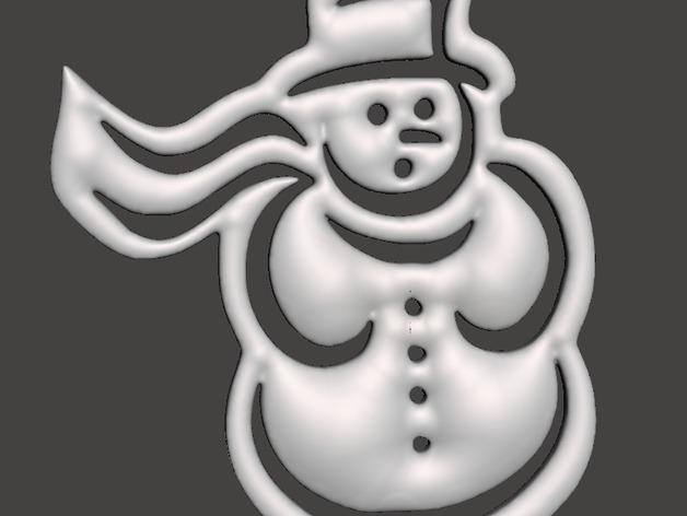 Christmas Tree Ornament - Snowman