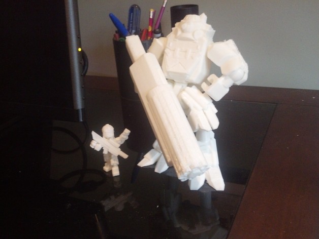 Titanfall Titan - Atlas Model V2 - scalable and poseable