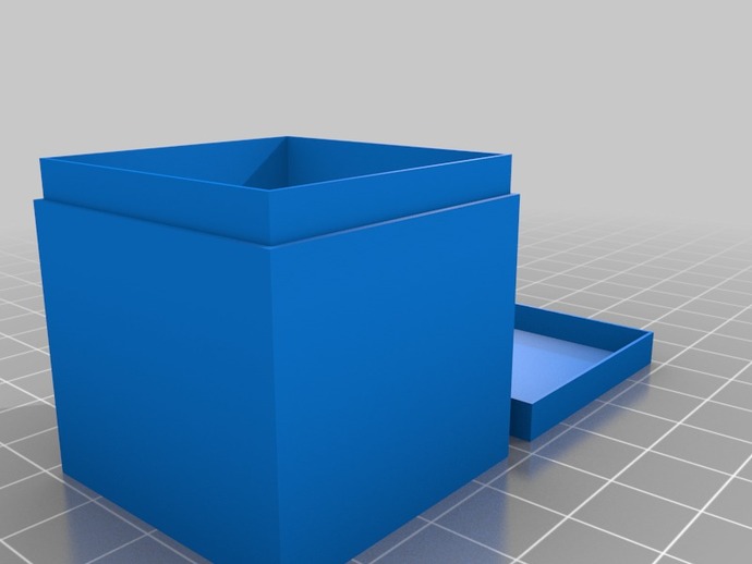 Thin Nested Boxes (with Lids)